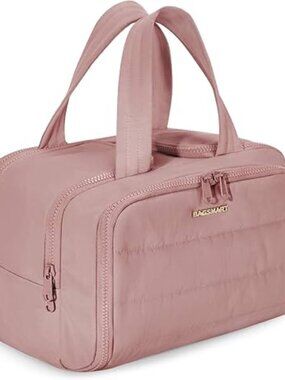 🆕 Large Wide-Open Travel Toiletry Bag, Lightweight Puffy Cosmetic Makeup Bag